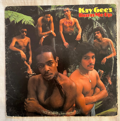 KAY GEE'S Burn Me Up LP Vinyl First Pressing 1979 DE-LITE Records DSR-9510 (VG-)