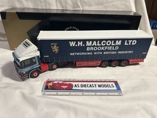 Corgi Modern Truck CC12704 ERF ECS Curtainside W H Malcolm 1/50