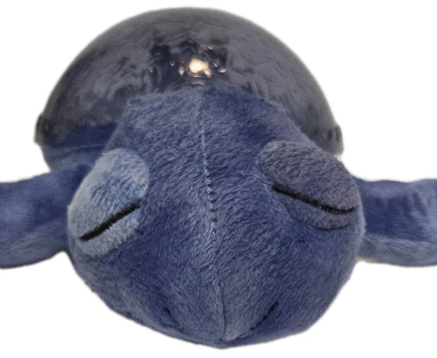 Cloud B Tranquilo Tortuga Azul Proyector Luz Nocturna con Sonido Recargable USB-C Foto 3 de 4