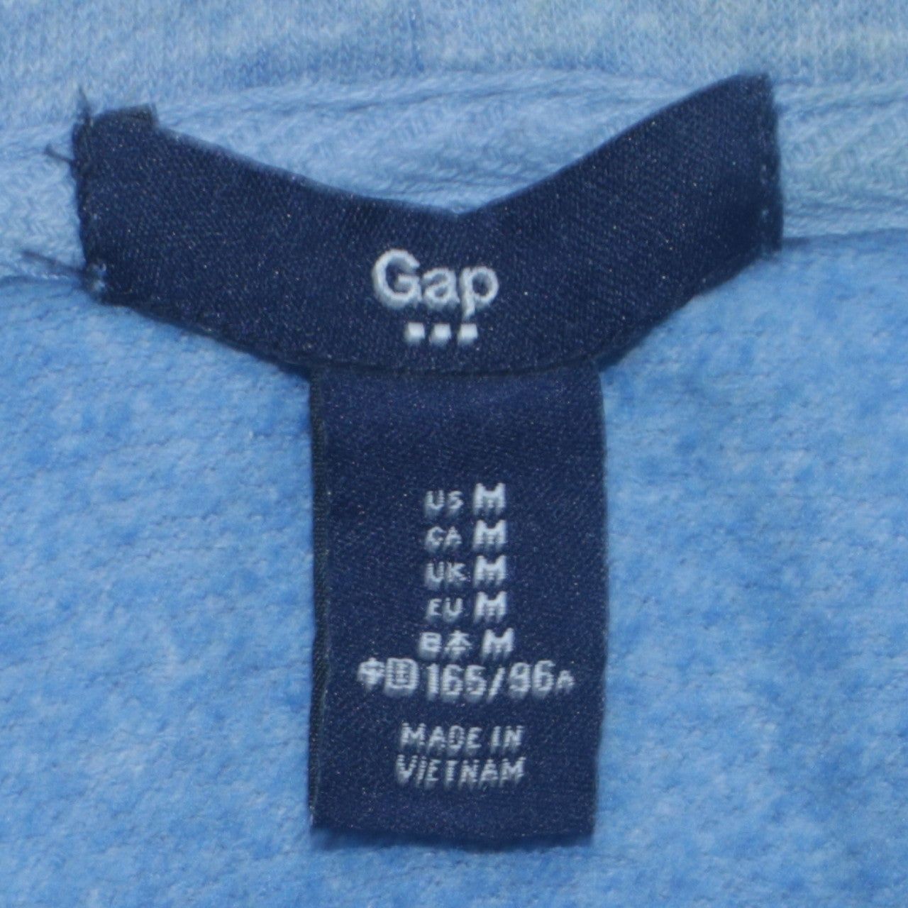 Gap Blue Hoodie Mens M image 6