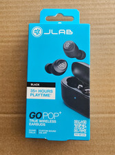 JLab Go POP True Wireless Bluetooth Earbuds, In-Ear Headphones