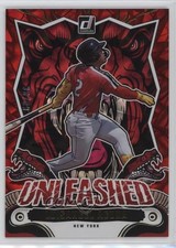 2024 Panini Donruss Unleashed Red Xplosion 36/99 Luisangel Acuna #13 19l7