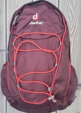 Deuter GoGo Backpack 25 Litres | Burgundy | Excellent condition 