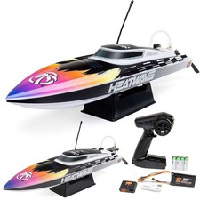 Pro Boat PRB08053T2 Recoil 2 18" Self-Righting Brushless Deep-V RTR Heatwave Wht