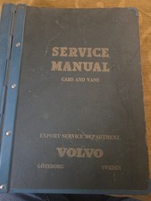 Original 1957 Volvo Pv444 Pv445 Factory Service Manual Binder Export Green Book Original 1957 Volvo Pv444 Pv445 Factory Service Manual Binder Export Green Book