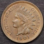 1901 Indian Head Cent - Uncirculated