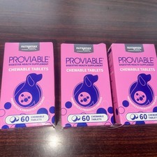 3 BOXES Proviable Digestive Health Supplement for Dogs 180Chew Tabs. 1/28