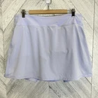 Lululemon Pace Rival Mid-Rise Skirt *Extra Long Pastel Blue Womens Size 12