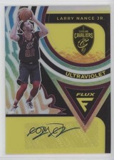 2020-21 Panini Flux Ultraviolet Signatures Silver Prizm Larry Nance Jr Auto xi6