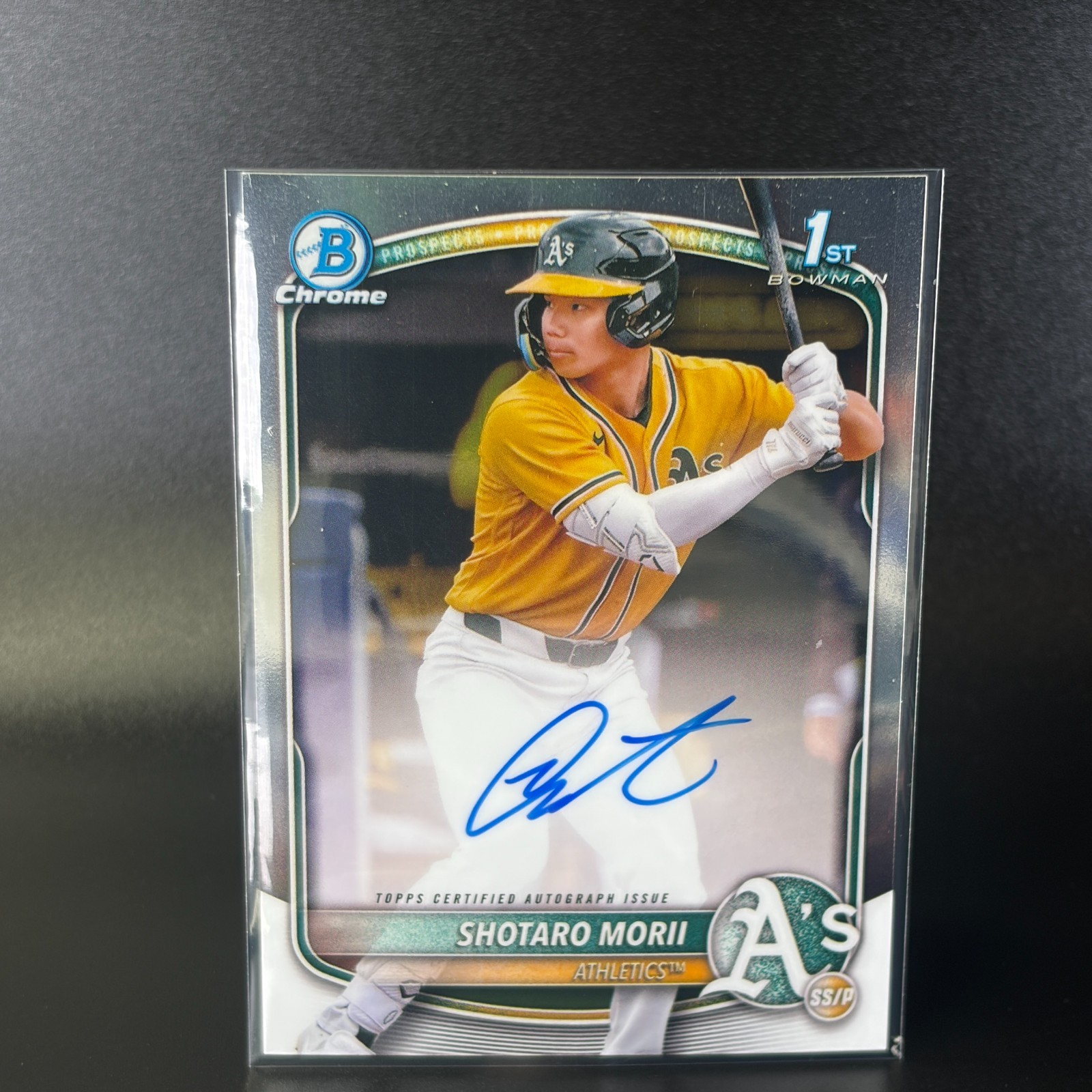 Shotaro Morii 2025 Bowman Chrome #CPA-SM Prospect Auto (1st) Price 