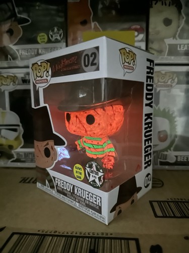 Custom Bloody Super GITD Funko Pop! Nightmare on Elm Street Freddy Krueger - Picture 14 of 23