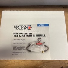 Matco Mpt333 Cooling System Test, Retain and ...