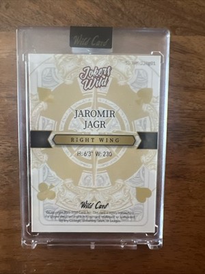 2025 Wild Card Multi Jokers Wild Joker 1/1 - Jaromir Jagr | eBay