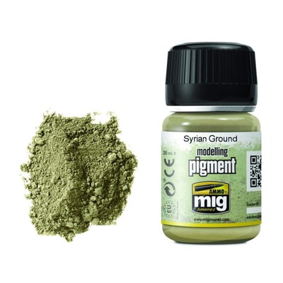 Ammo Mig Syrian Ground Pigment - Model Building Paints and Tools # AMIG3025