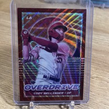 2021 Panini Chronicles - Overdrive Cody Bellinger #19 Ruby Wave /199
