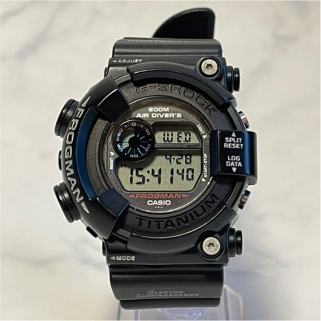 G-SHOCK Frogman DW-8200Z-1T ② G-Shock Frogman Dw-8200Z-1T Digital Quartz Men Rare