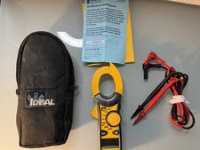 Ideal 61-744 Clamp-Pro 600 AAC Clamp Meter True RMS Excellent Condition