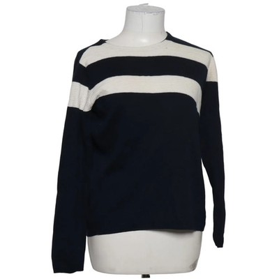 Rodier, Strickpullover, Größe: M, Blau/Weiß, Kaschmir/Baumwolle, Streifen #0z5