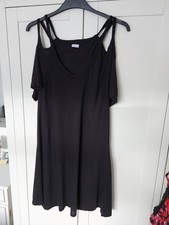 Off Shouder Dress 18-20 Black