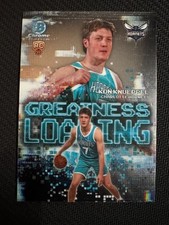 2025-25 Bowman Chrome Rookie Kon Knueppel Greatness Loading Charlotte Hornets