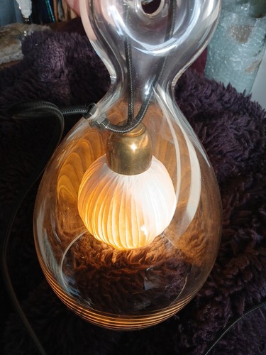 Lamp Decadently Sleigh Bell sculpture, blown glass and high-quality Rrp £400 - Picture 6 of 24
