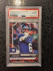 2025 Panini Jaxson Dart Giants Star Rookie 1/1 Magma Prizm RC rare PSA 8