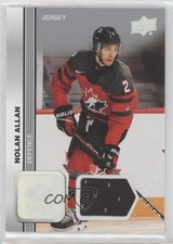 2023 Upper Deck Team Canada Juniors Men's U-20 Jersey Nolan Allan #2 0yo8