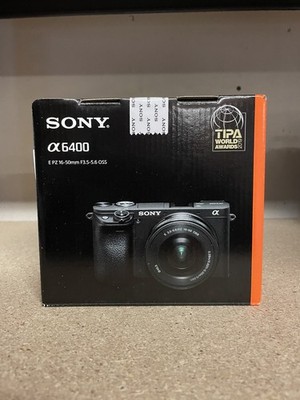 Sony Alpha 6400 (ILCE-6400L) Kit 16-50mm Systemkamera Body + Objektiv 16-50mm