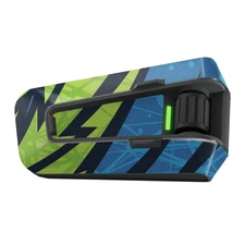 For Cardo Packtalk Edge Neo Pro Stickers Matte Wrap Decals Removable Green Arrow