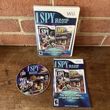 I Spy Game Pack Ultimate I Spy & I Spy Spooky Mansion (Nintendo Wii) Tested 