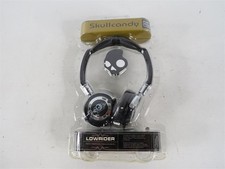 Skullcandy Lowrider On Ear 40mm BLACK Stereo Headphones BRAND NEW SEALED