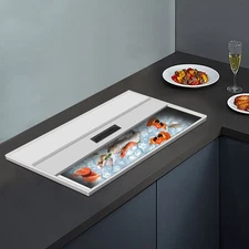 Drop-in Ice Bin Kitchens Ice Chest Juice Ice Bin Not Easily Deformed Easy Clean