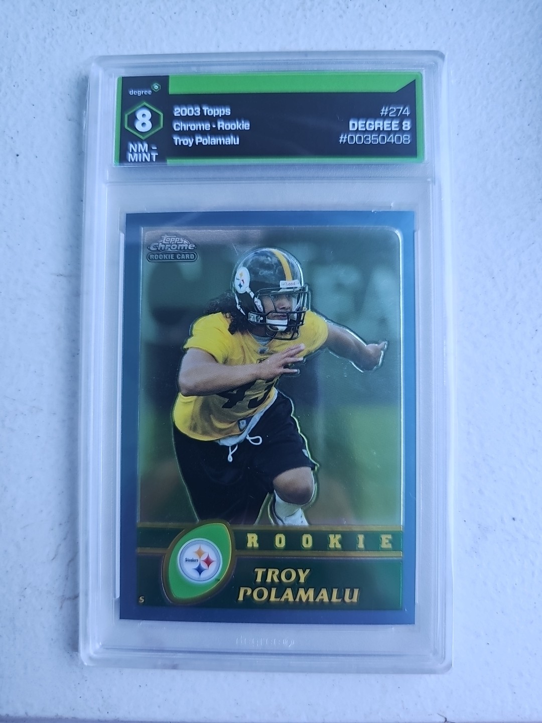 2003 Topps Chrome - Troy Polamalu #274