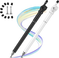 2 in 1 Touch Screen Pen Stylus Universal For iPhone iPad Samsung Tablet Phone