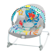Ocean Explorers Kick to It Opus Musical Infant to Toddler Rocker, Baby Chair, Ba