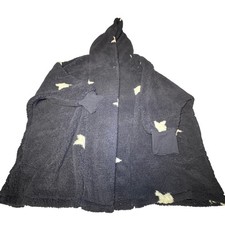 By Jill Martin Sherpa Embroidered Pullover 4X Cozy Lounge Top