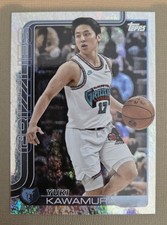 2025-26 Topps Sandglitter #188 Yuki Kawamura ~ Memphis Grizzlies