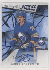 2021 Upper Deck SP Game Used Authentic Rookies Blue Jacob Bryson #177 Auto 0ze5