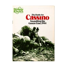 SPI Strategy & Tactics #71 w/The Battle for Cassino Mag Fair/VG