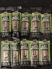 Redbarn Naturals 7in. (3 pk X 10) Bully Sticks Premium Dog Chews New M136