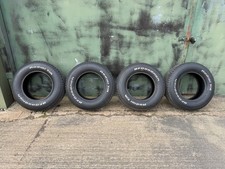 BF Goodrich Radial T/A 225 70 x 15 raised White Letter RWL Tyres x 4