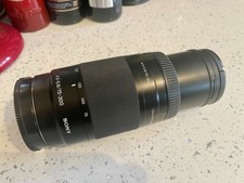 Sony 15.m/4.9ft 4.5-5.6/75-300 Macro Lens  