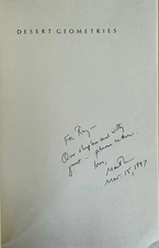 Martha Ronk / Desert Geometries Signed 1992