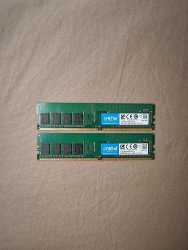 Crucial 16GB DDR4 2666MHz Arbeitsspeicher Kit 8GBx2 Module RAM