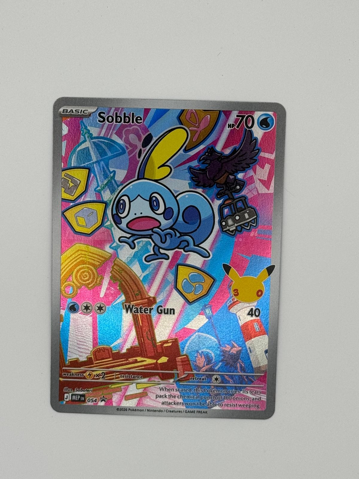 2025 Pokemon ME: Mega Evolution Promo Sobble 054
