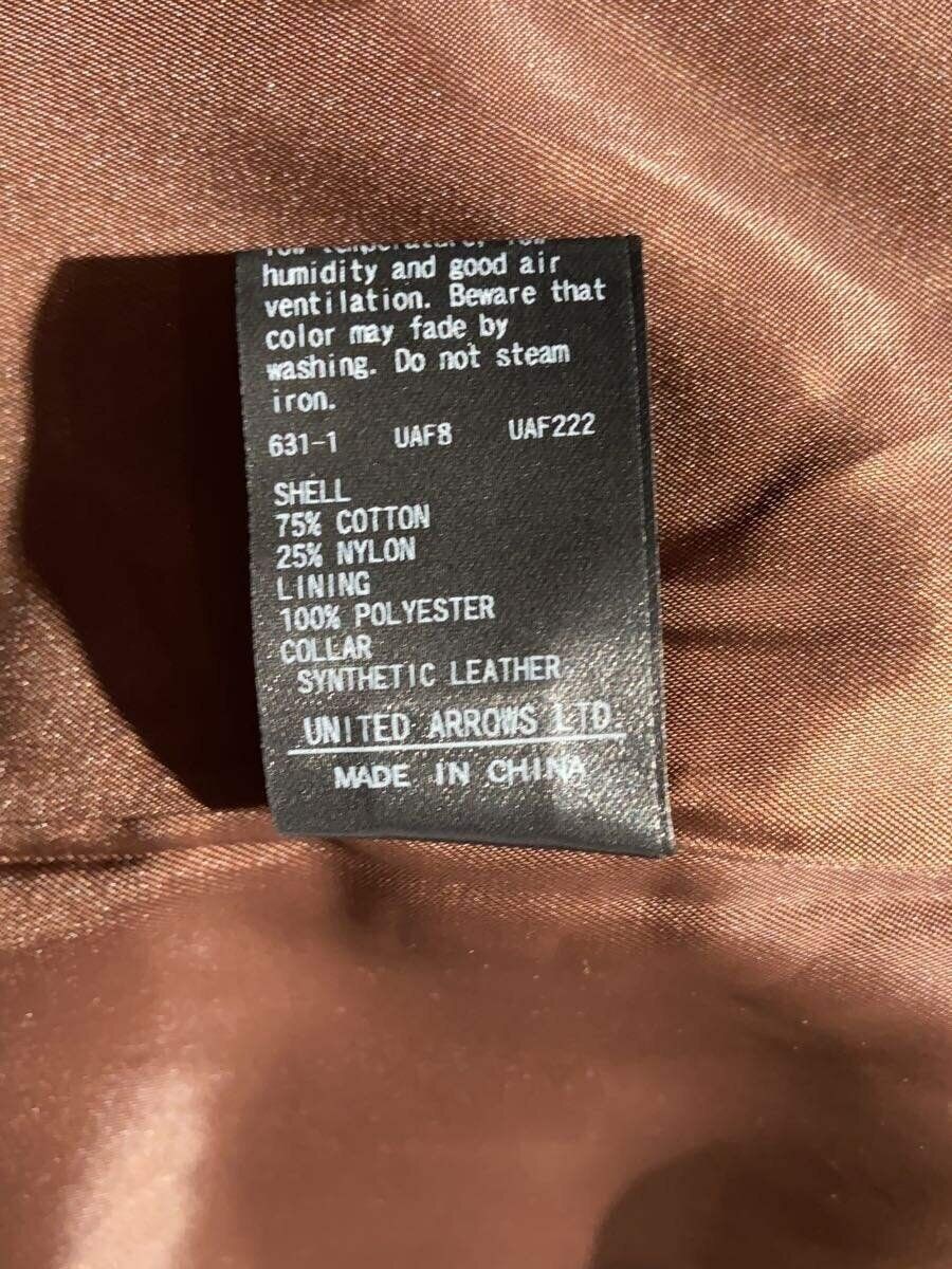 ALTRA UNITED ARROWS altro cappotto S cotone marrone 1625 199 5296