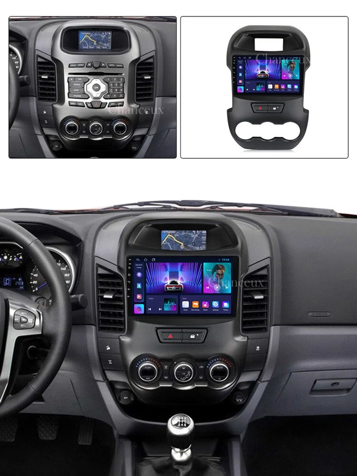 9"Android 13 Autoradio Carplay DAB GPS Navigation For Ford Ranger F250 2011-2016 - Bild 2 von 4