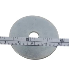 100 New 1/4" 1.5" Dottie Zinc Plated Hardware Fender Washers FENW 14112