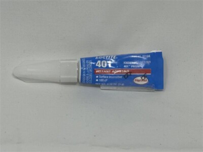 Loctite 233641 Instant Adhesive, 401 Series, Clear, 3g, Tube