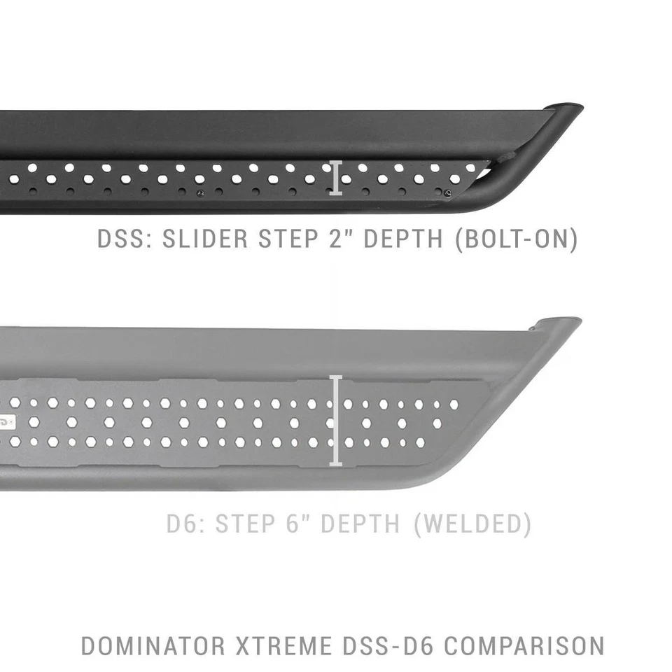 Go Rhino DSS60087T 87" Dominator Xtreme DSS Side Steps Foto 3 de 4